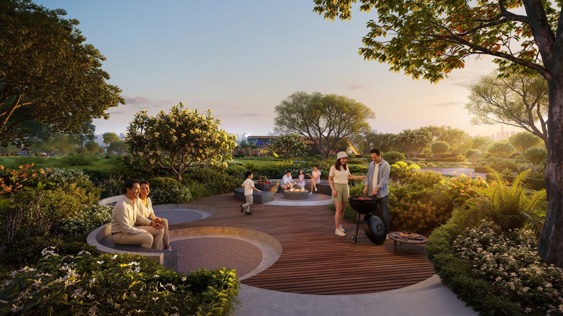 Không gian cộng đồng tại Norton Park